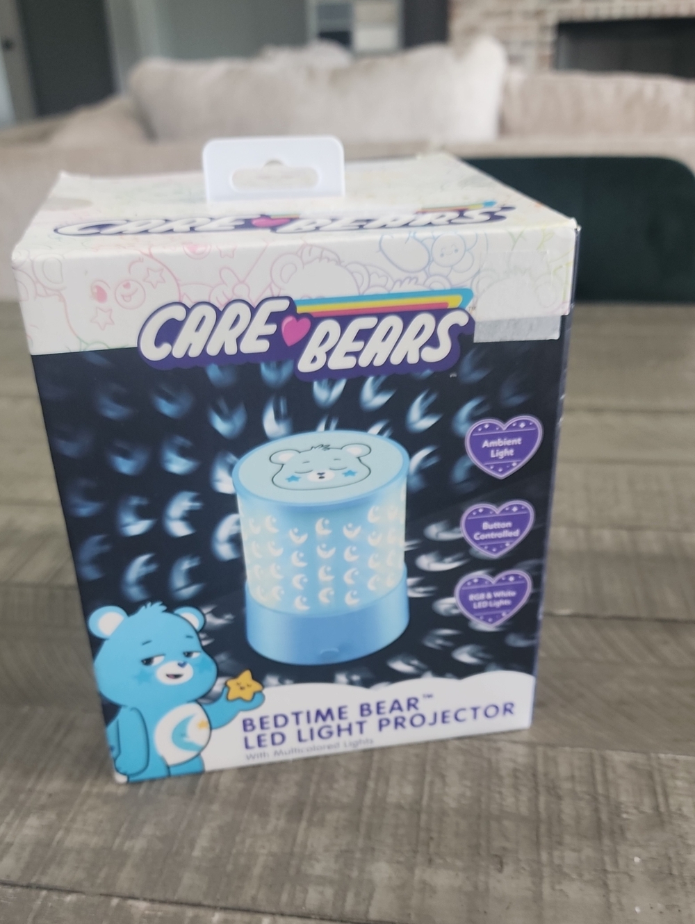 NWT Care Bears Bedtime Bear LED Light Projector